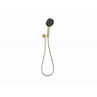 Premium Brushed Gold Hand Shower On Bracket